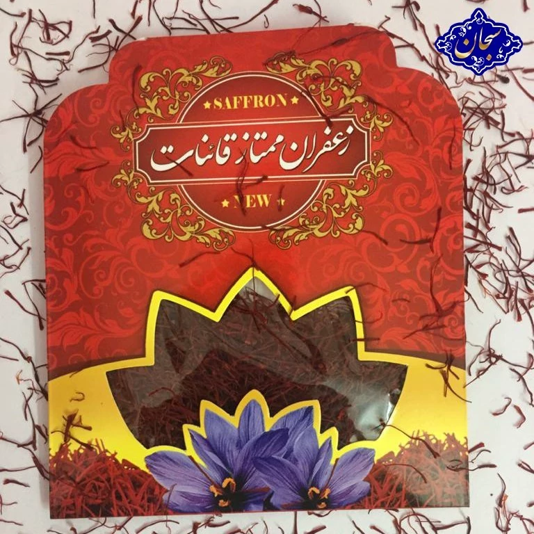زعفران نگین یک مثقالی مجموعه سبحان با قدرت رنگ دهی بالا و عطر و طعم قوی