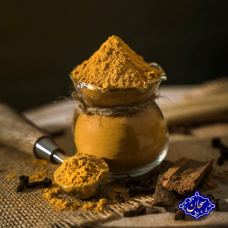 ادویه کاری خوش رنگ و عطر سبحان یک کیلوگرمی (خورشتی)